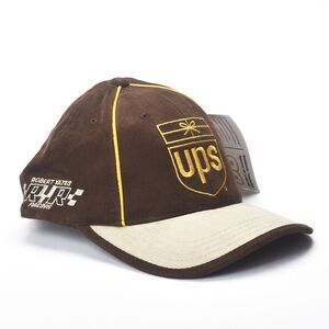 Nascar Robert Yates #88 RYR Racing UPS Sponsorship Brown Baseball Hat